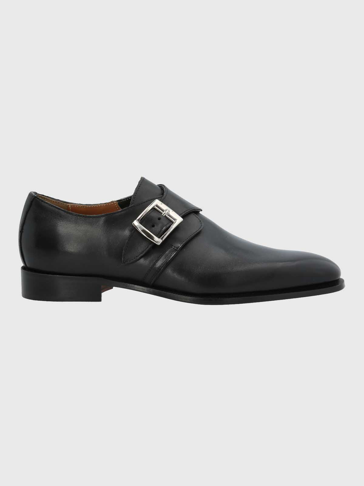 ZAPATO ITALIANO HOMBRE CUERO FERRA NEGRO HUSH PUPPIES - 2
