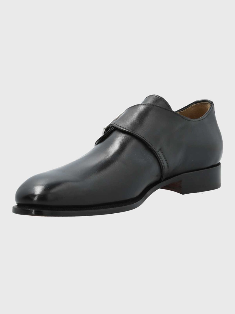 ZAPATO ITALIANO HOMBRE CUERO FERRA NEGRO HUSH PUPPIES - 5