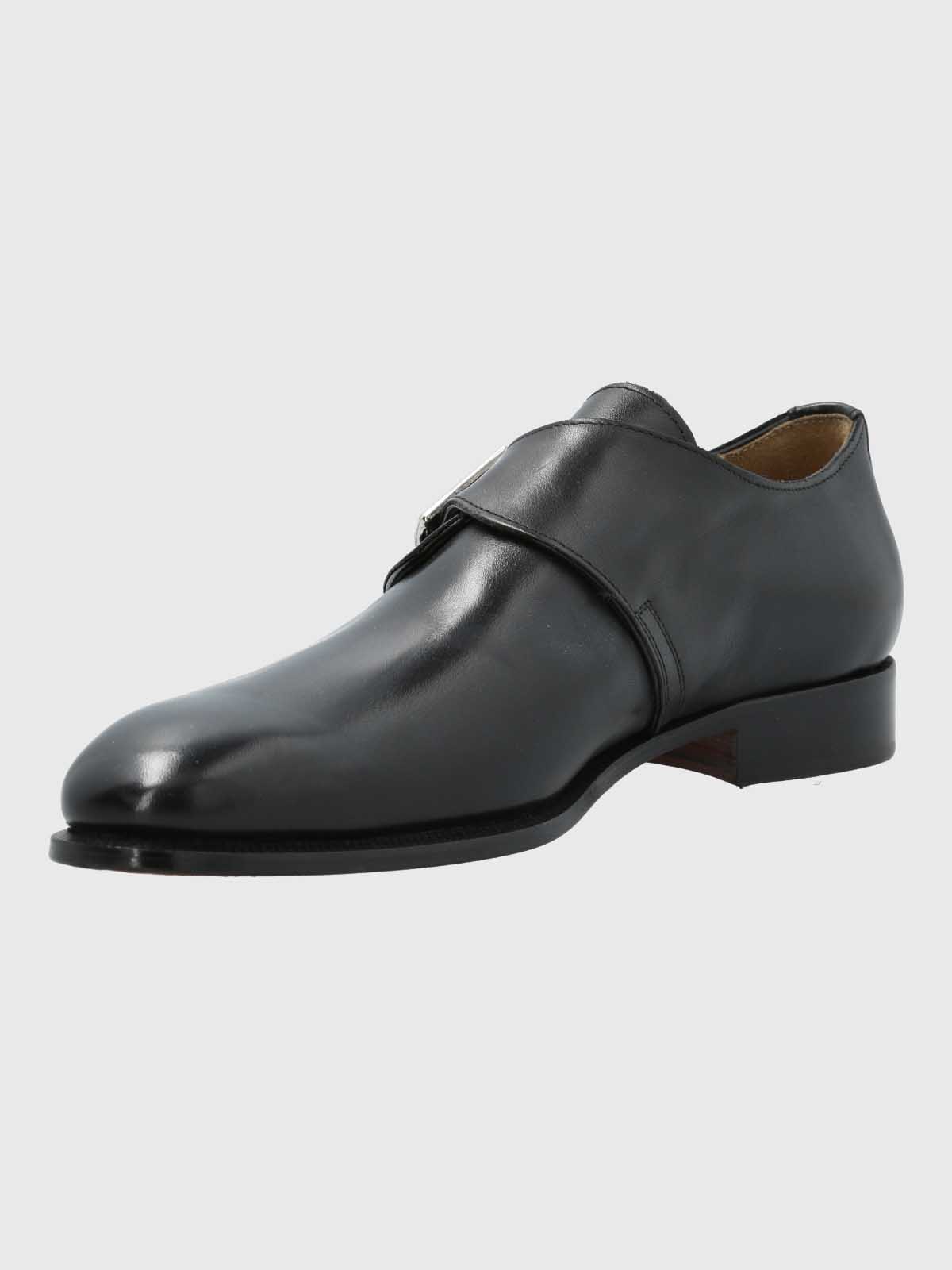 ZAPATO ITALIANO HOMBRE CUERO FERRA NEGRO HUSH PUPPIES - 5