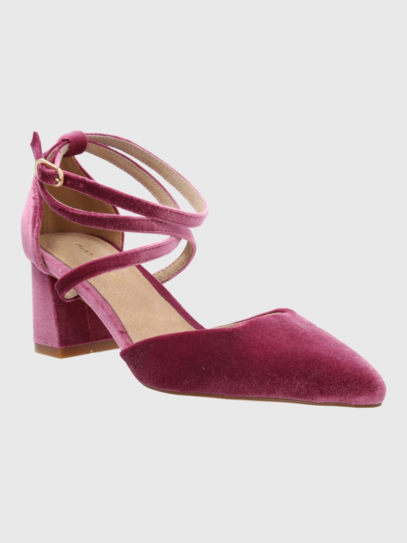 ZAPATO VESTIR MUJER CORNNELIA MORADO HUSH PUPPIES - 1