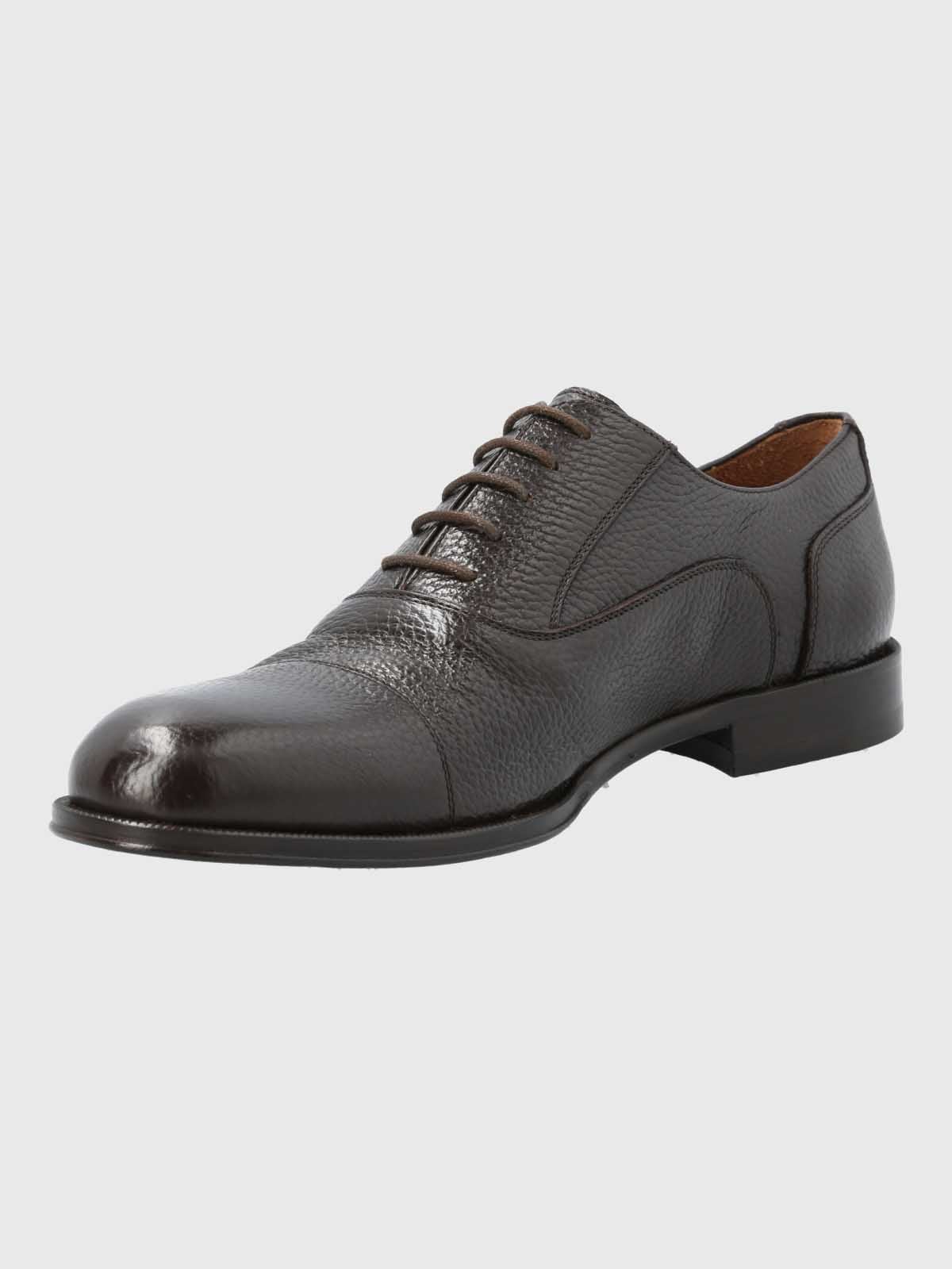 ZAPATO ITALIANO HOMBRE CUERO PADUA CAFE  HUSH PUPPIES - 5