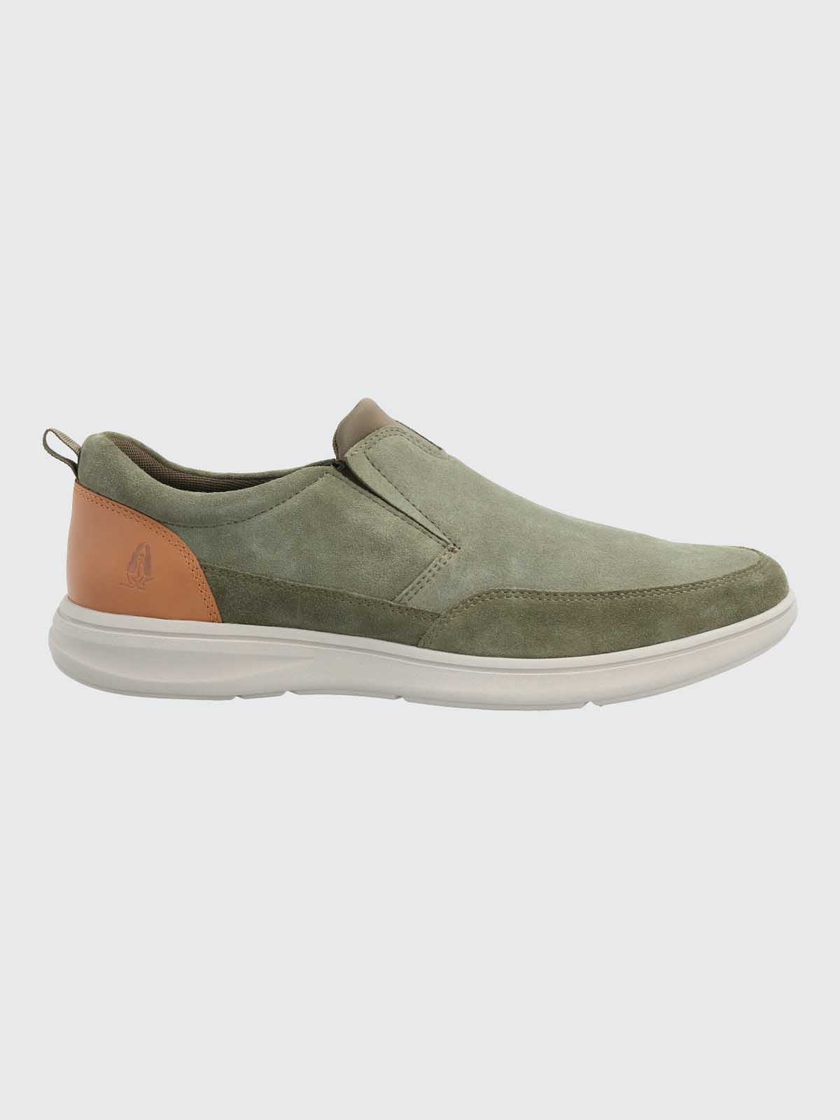 ZAPATO HOMBRE CUERO ROBSON VERDE HUSH PUPPIES - 2