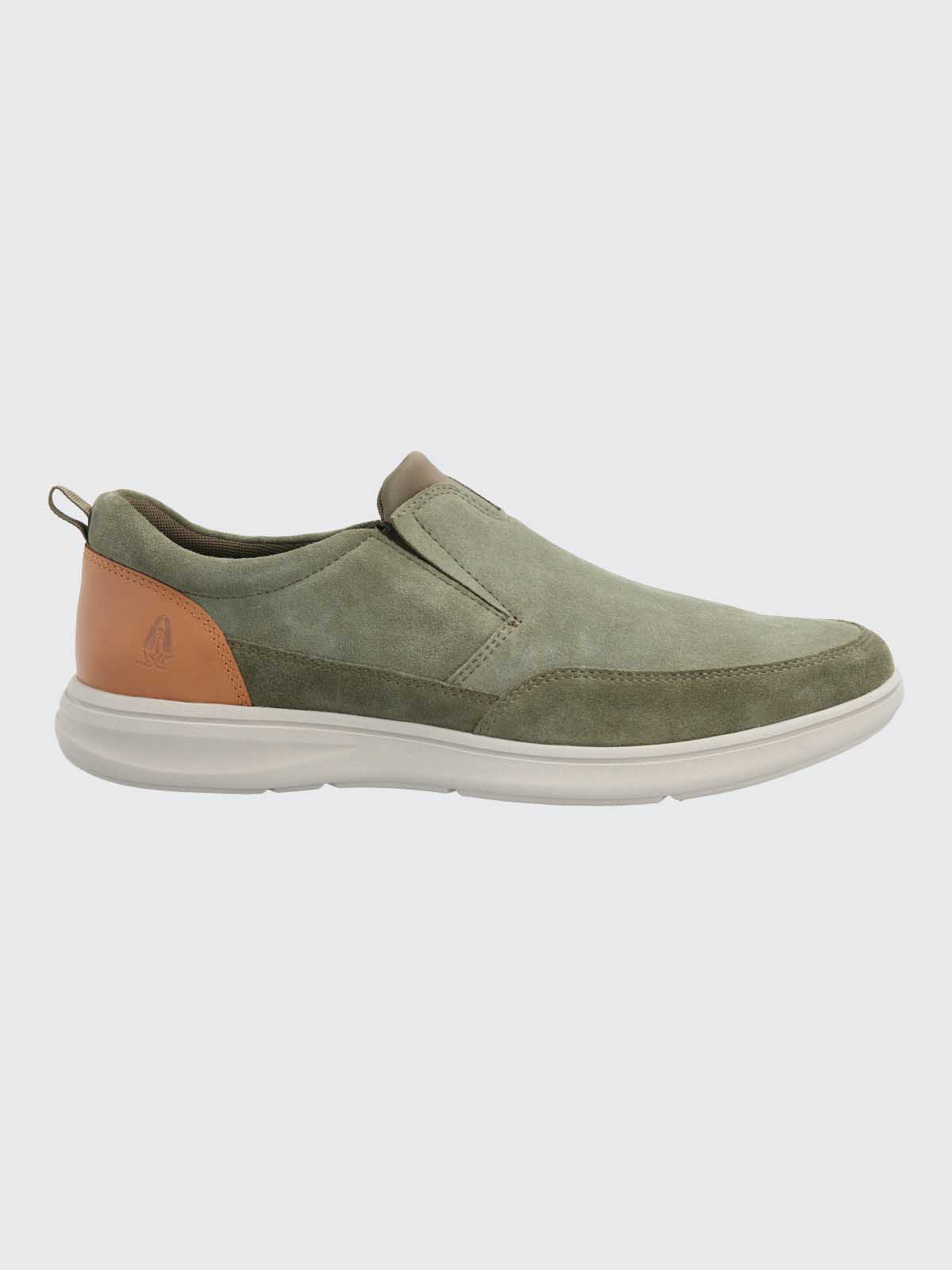 ZAPATO HOMBRE CUERO ROBSON VERDE HUSH PUPPIES - 2