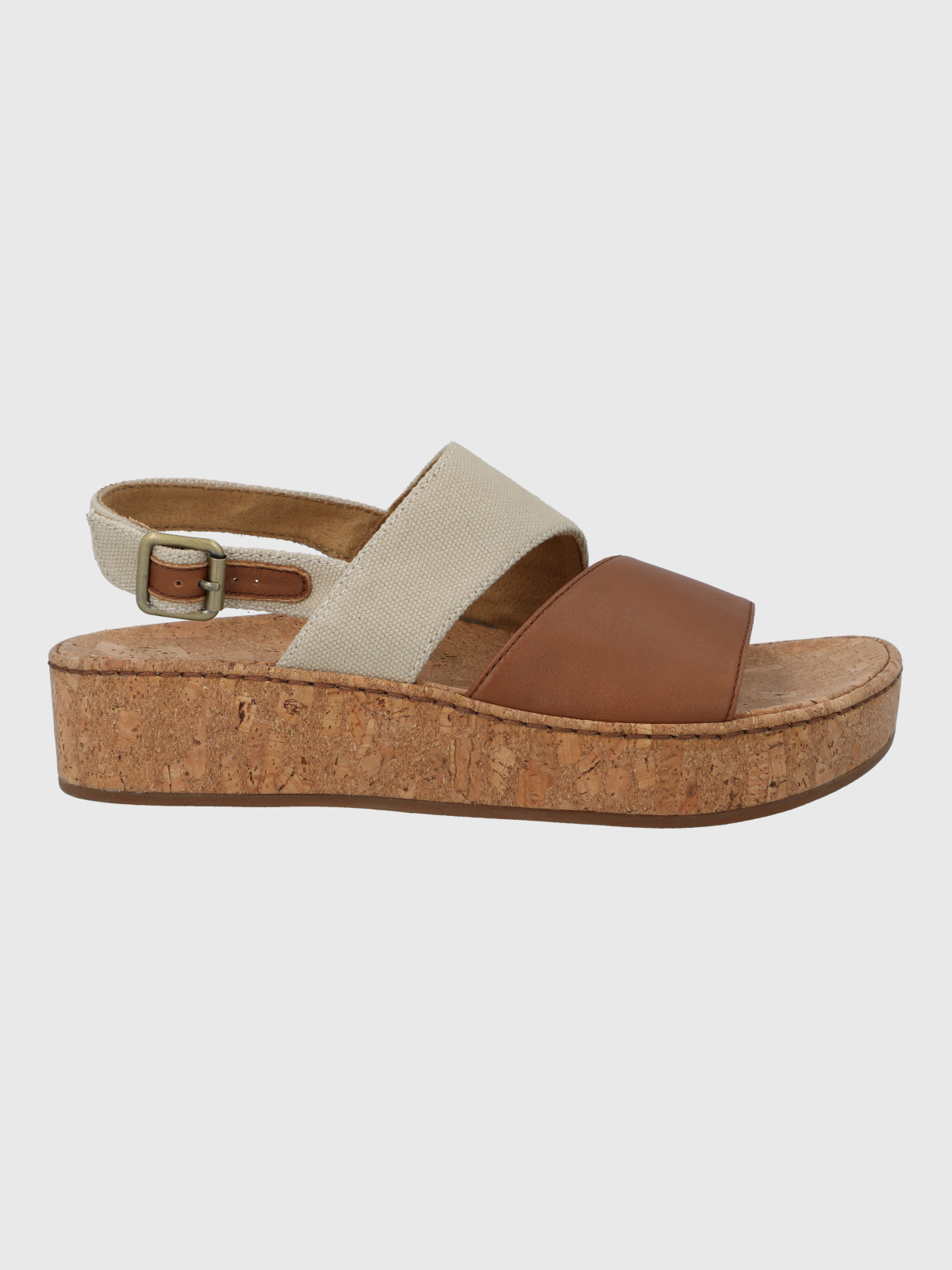 SANDALIA CUERO MUJER LUCILLE CAFE  HUSH PUPPIES - 2