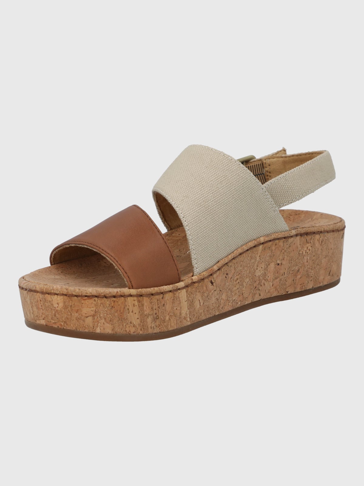 SANDALIA CUERO MUJER LUCILLE CAFE  HUSH PUPPIES - 5