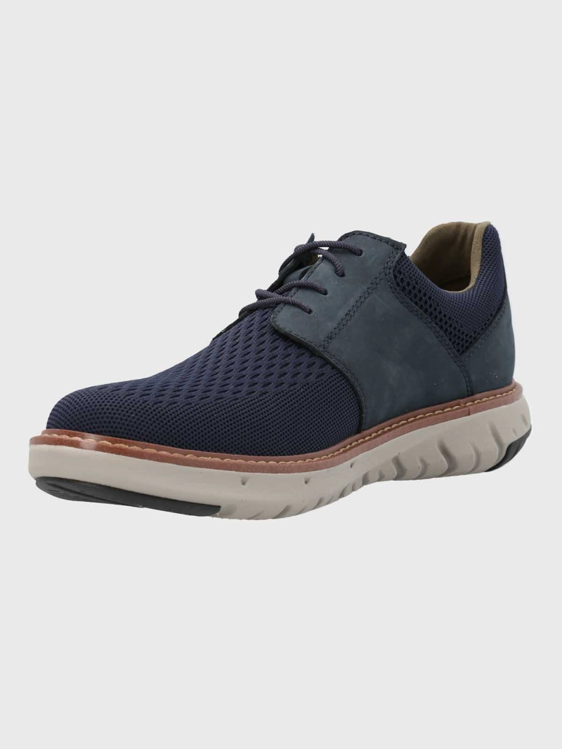 ZAPATO SMART HOMBRE HYBRID LACE AZUL HUSH PUPPIES - 5