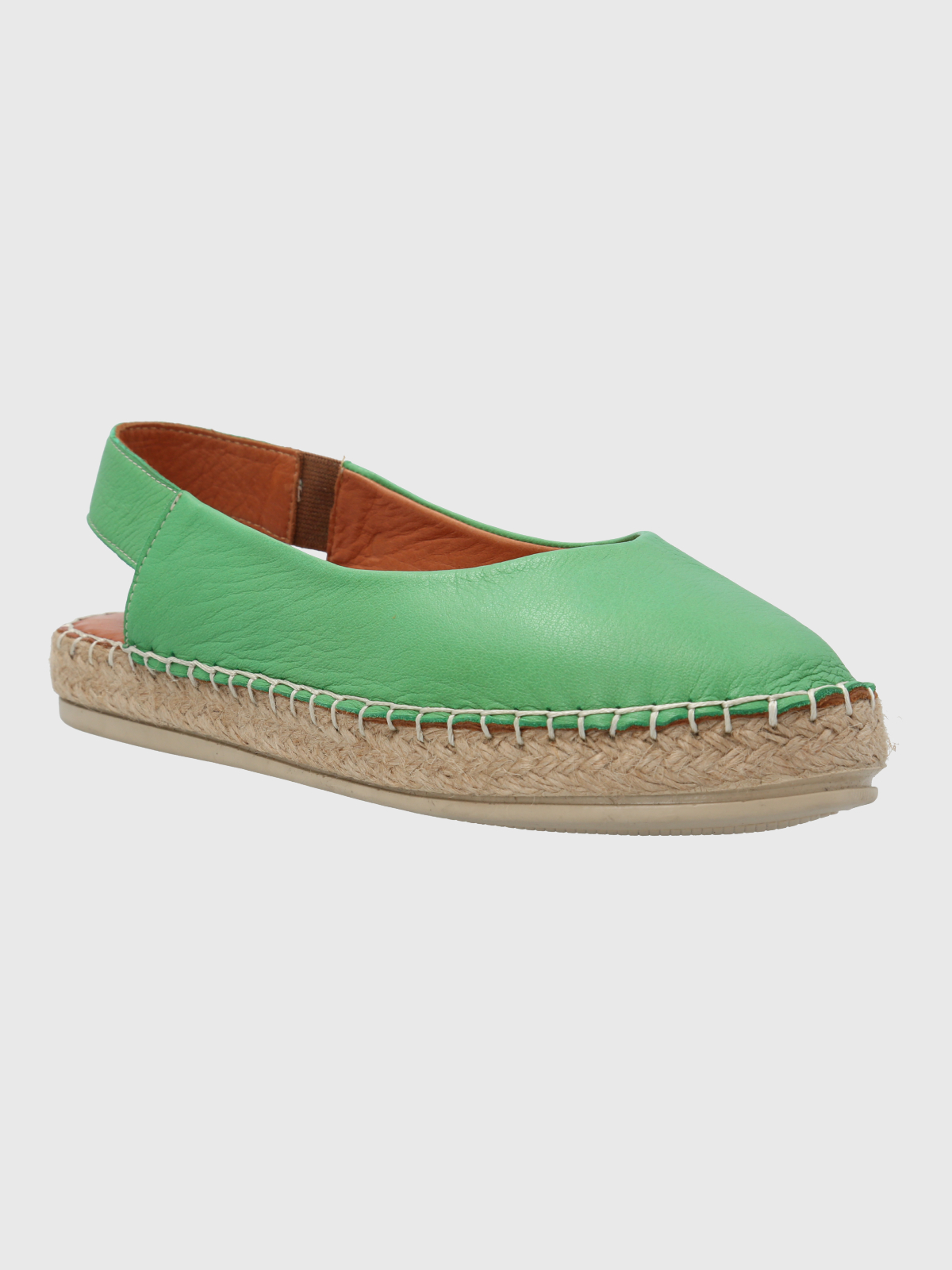 ALPARGATA CUERO MUJER TEGLIO VERDE HUSH PUPPIES - 1