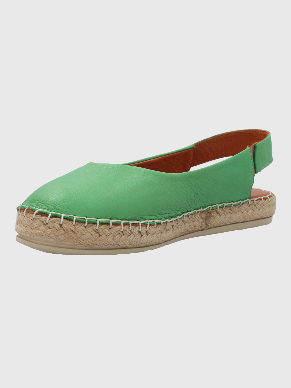 ALPARGATA CUERO MUJER TEGLIO VERDE HUSH PUPPIES - 5