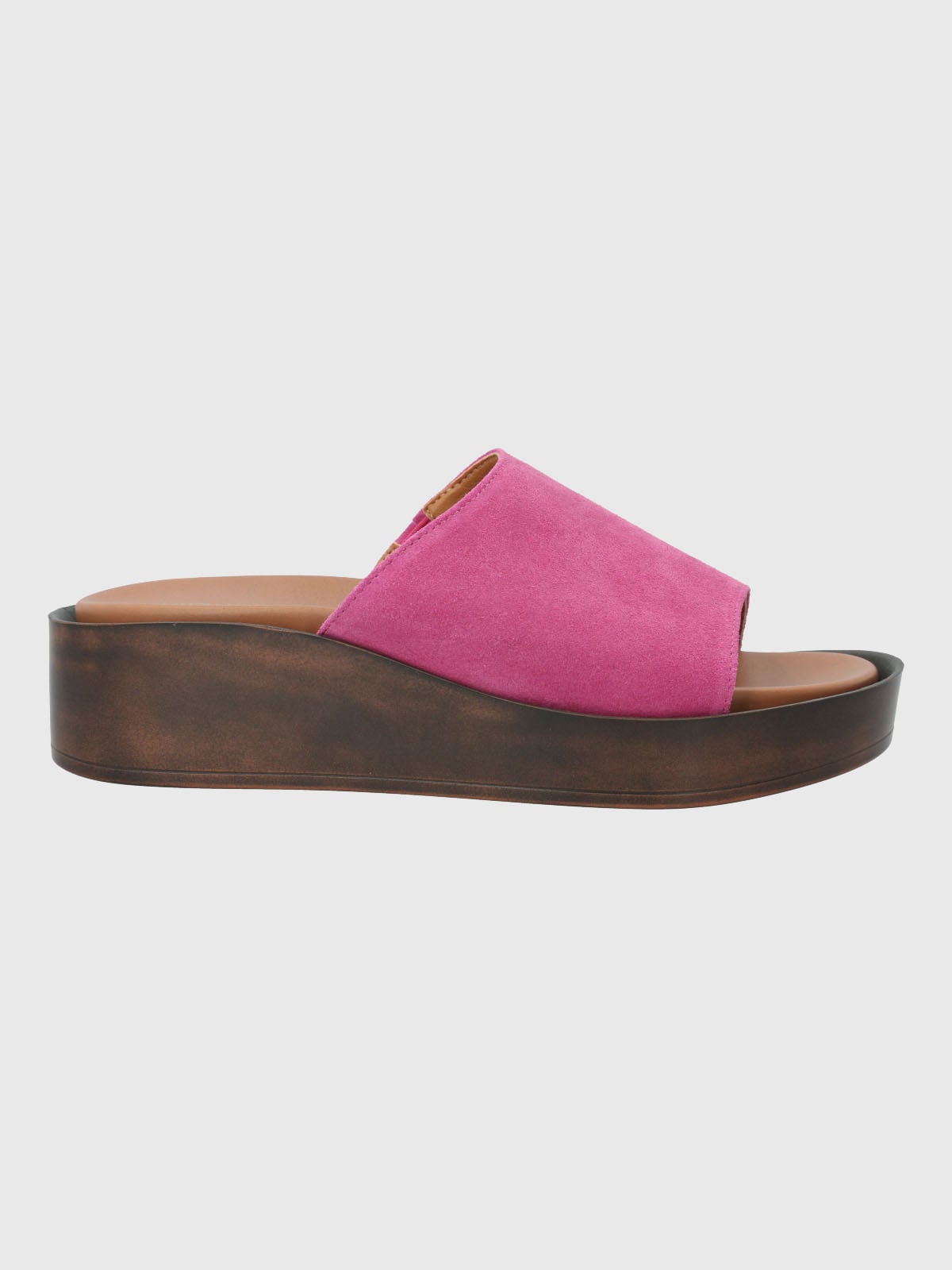 SANDALIA CUERO MUJER DEPP ROSADO HUSH PUPPIES - 2