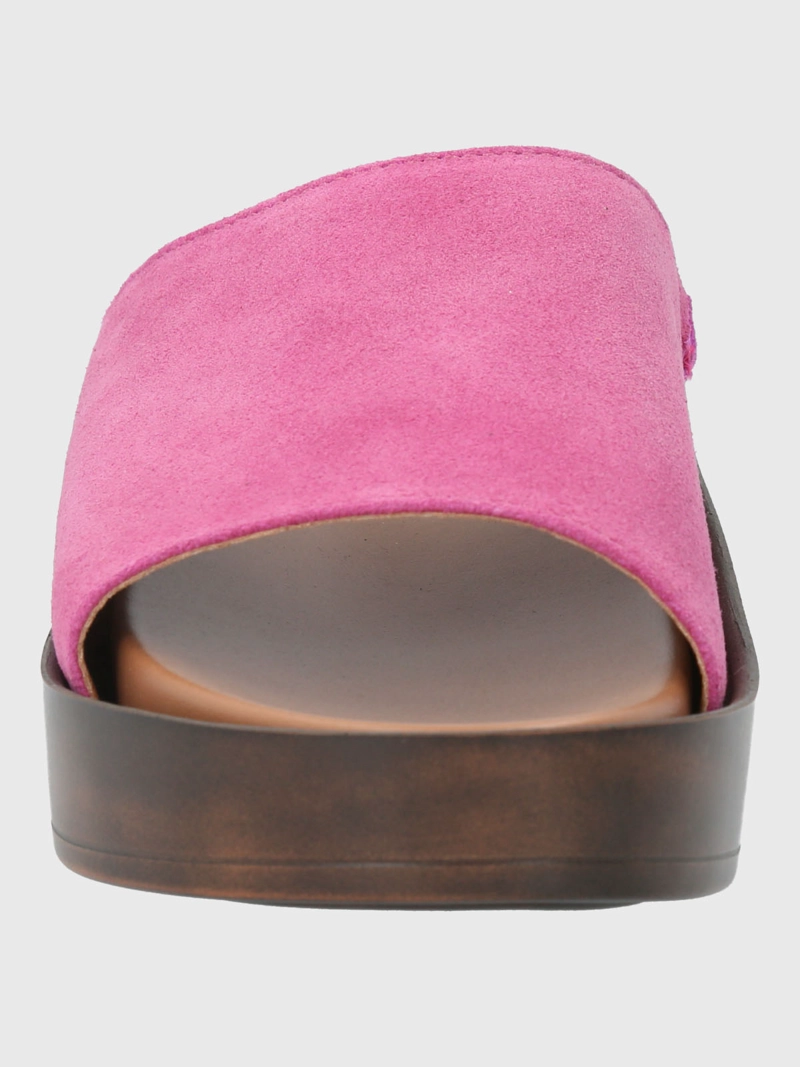 SANDALIA CUERO MUJER DEPP ROSADO HUSH PUPPIES - 4
