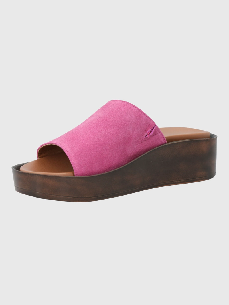 SANDALIA CUERO MUJER DEPP ROSADO HUSH PUPPIES - 5