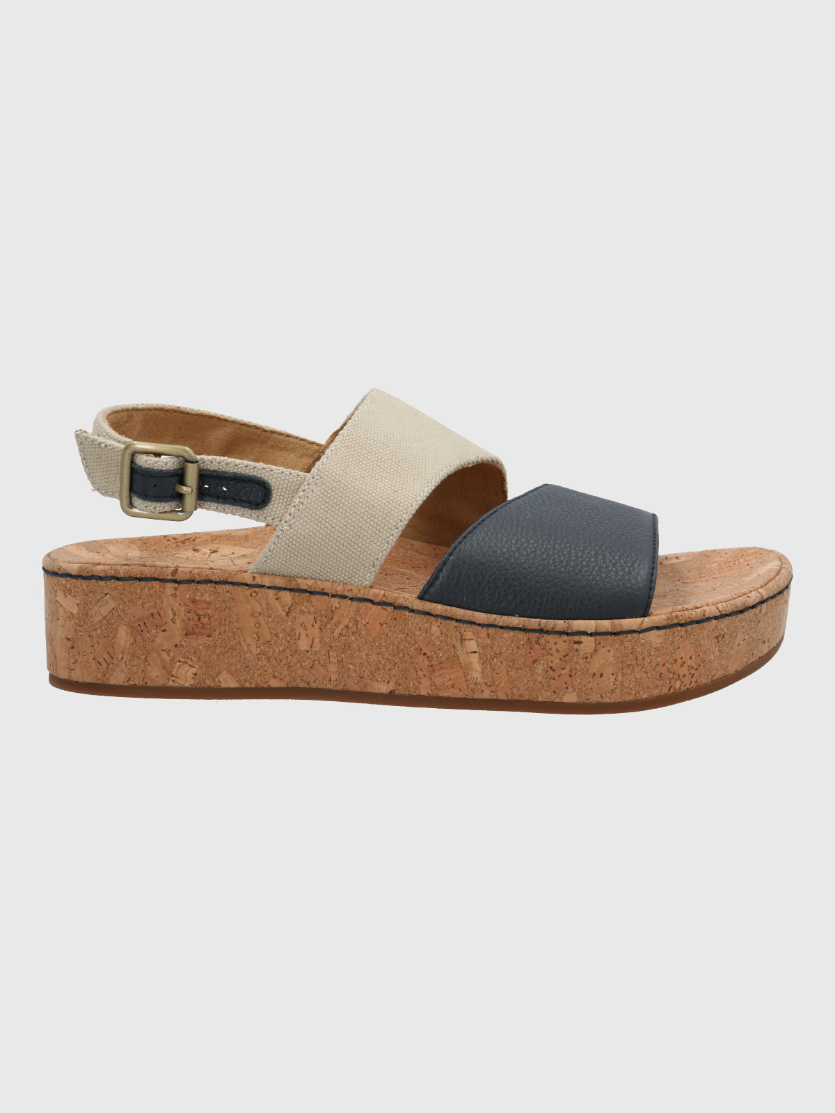 SANDALIA CUERO MUJER LUCILLE AZUL HUSH PUPPIES - 2