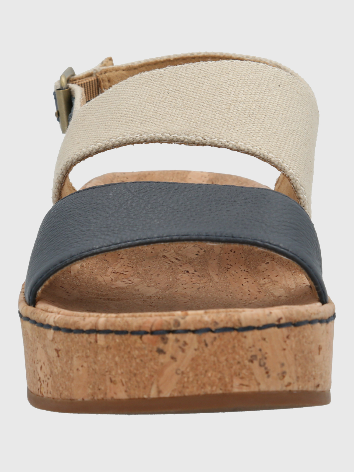 SANDALIA CUERO MUJER LUCILLE AZUL HUSH PUPPIES - 4