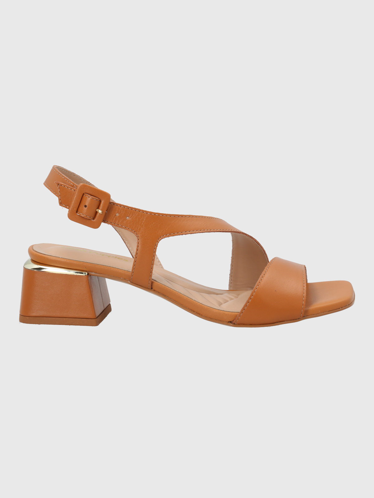 SANDALIA VESTIR MUJER CUERO AGNA CAFE  HUSH PUPPIES - 2