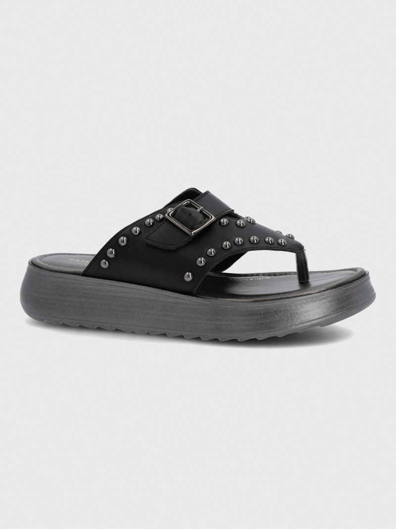 SANDALIA CERUTTI MUJER LIBERAZA NEGRA HUSH PUPPIES - 2