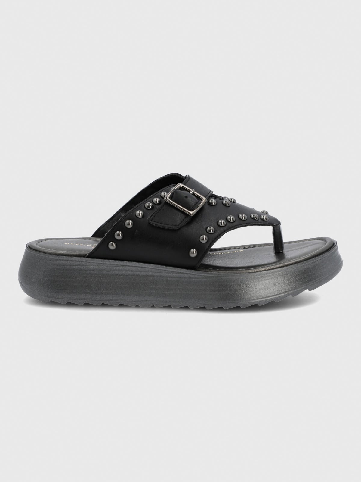 SANDALIA CERUTTI MUJER LIBERAZA NEGRA HUSH PUPPIES - 4