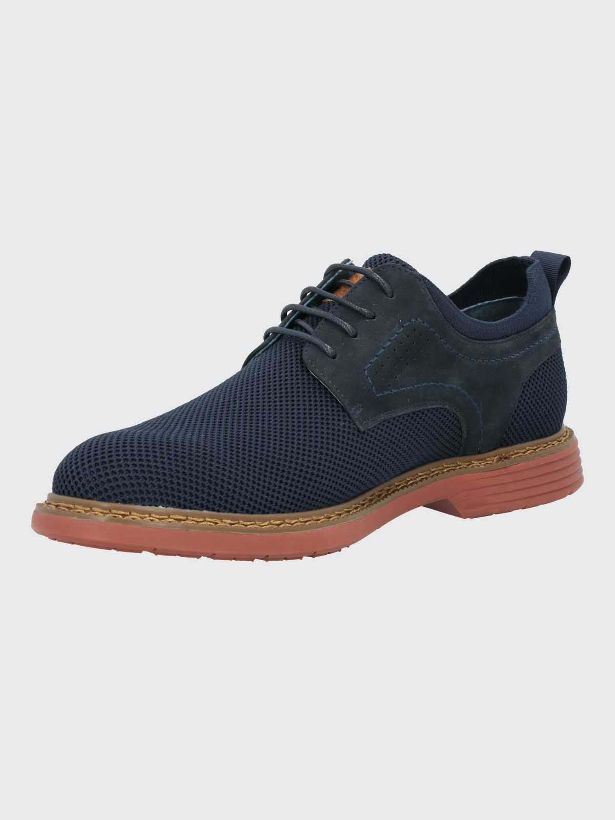 ZAPATO ELGIN HOMBRE AZUL HUSH PUPPIES - 5