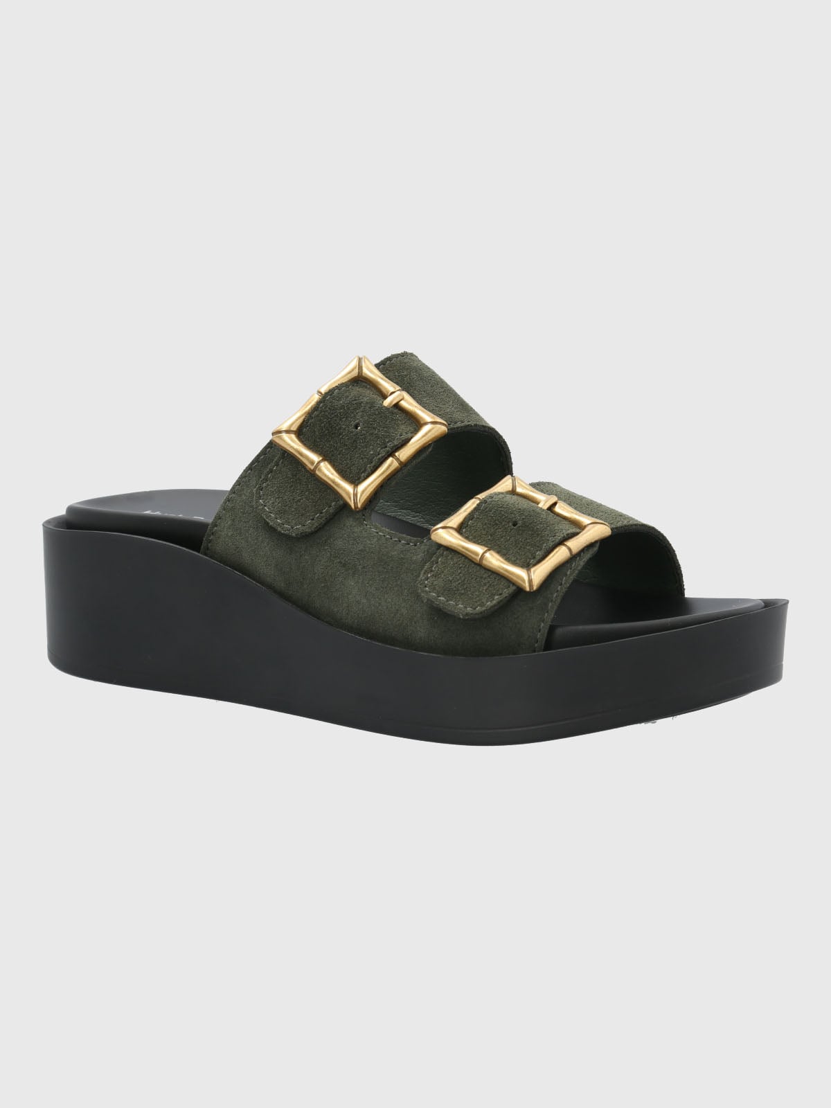 SANDALIA CUERO MUJER TABITHA VERDE HUSH PUPPIES - 1