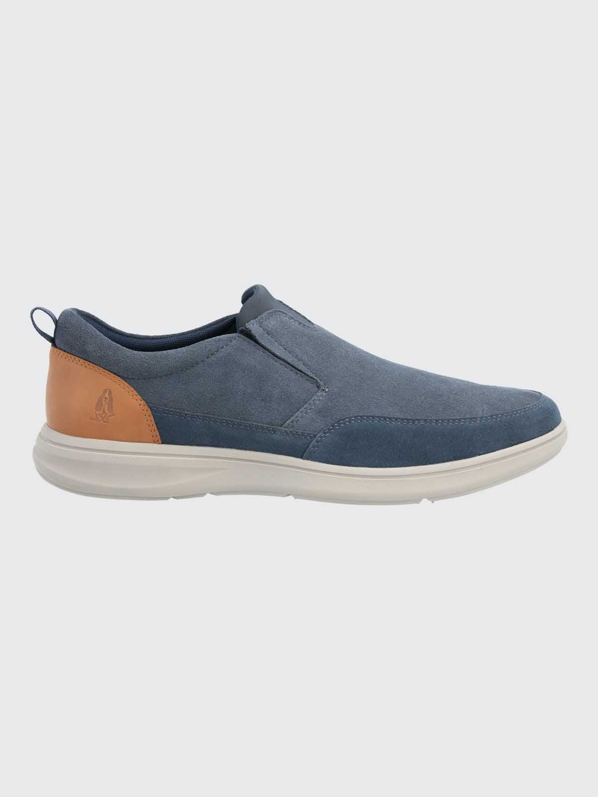 ZAPATO HOMBRE CUERO ROBSON AZUL HUSH PUPPIES - 2