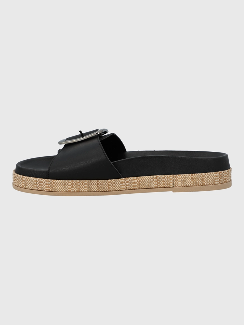 SANDALIA CERUTTI MUJER VINGAZA NEGRA HUSH PUPPIES - 6
