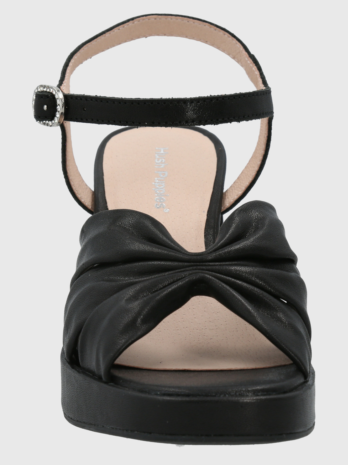 SANDALIA MUJER CUERO BERFOLTE NEGRA HUSH PUPPIES - 4