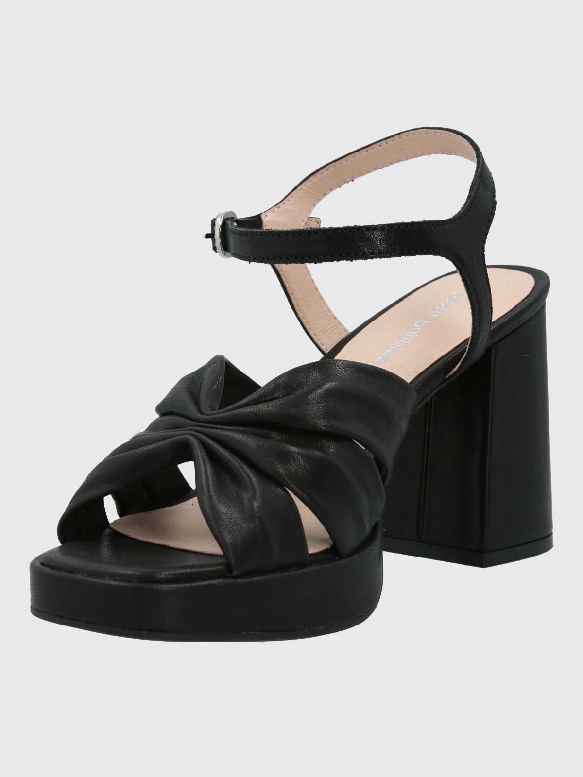 SANDALIA MUJER CUERO BERFOLTE NEGRA HUSH PUPPIES - 5