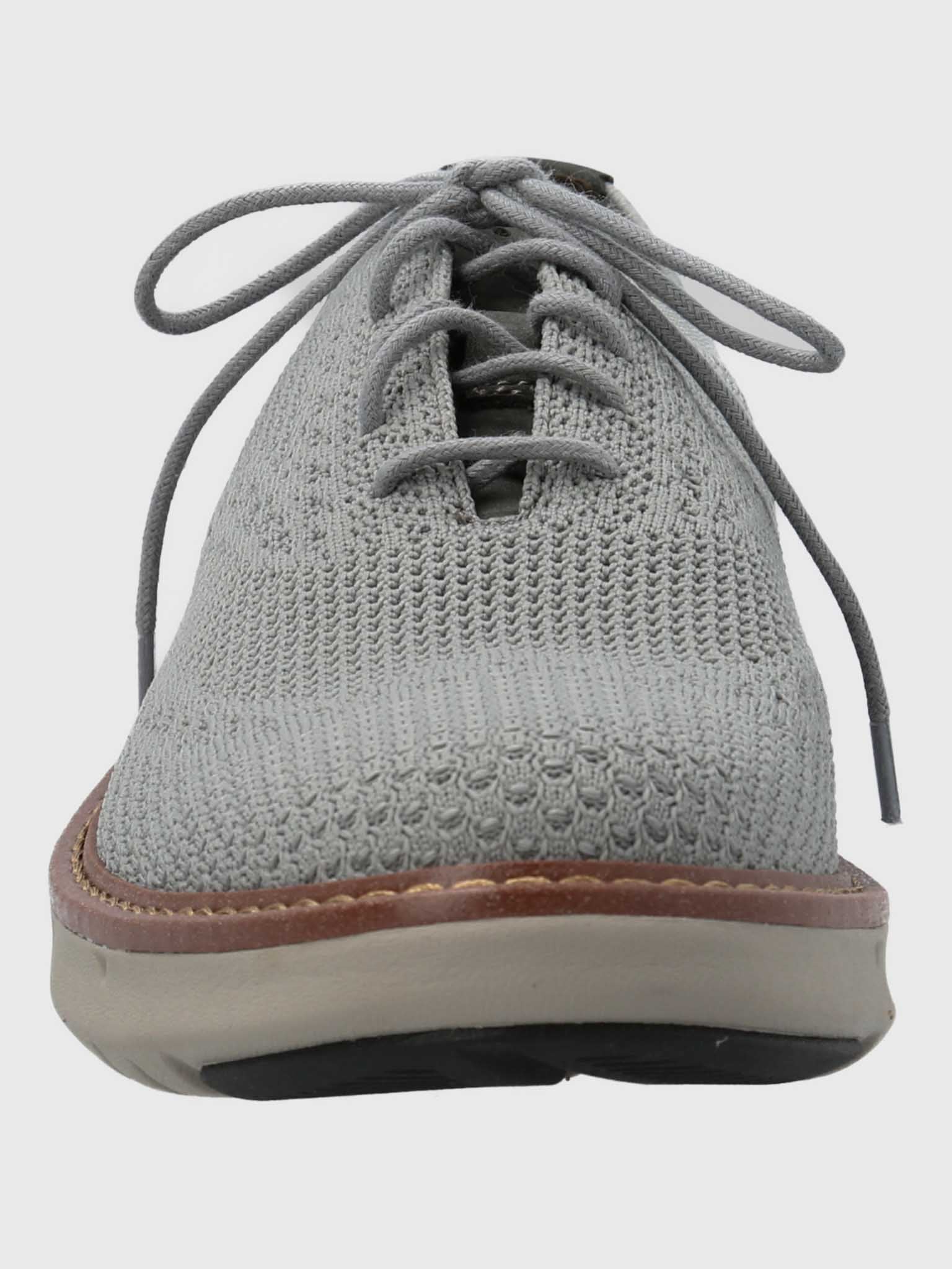 ZAPATO SMART HOMBRE KNIT WINGTIP GRIS HUSH PUPPIES - 4