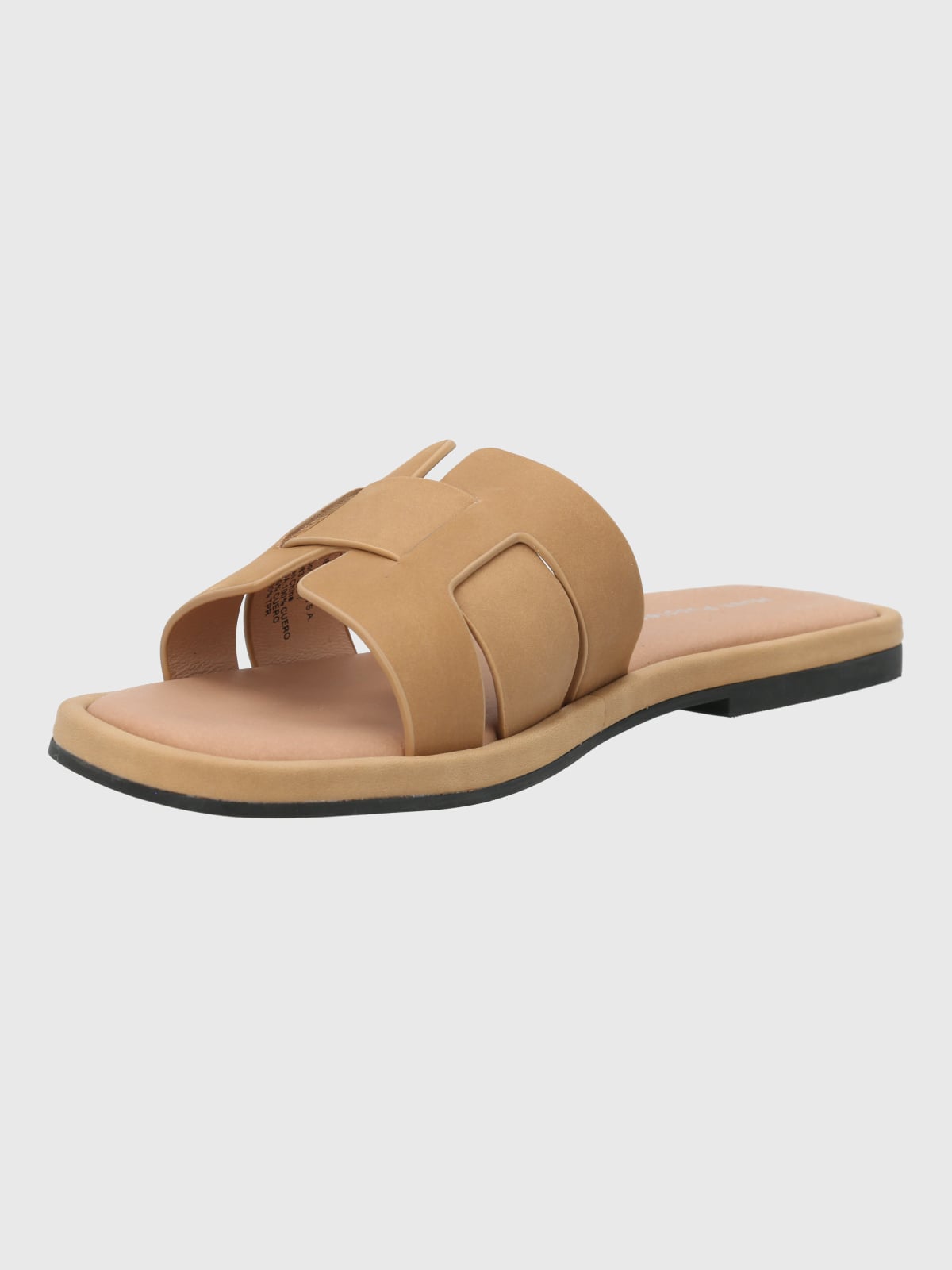SANDALIA CUERO MUJER ANTIBES CAFE  HUSH PUPPIES - 5