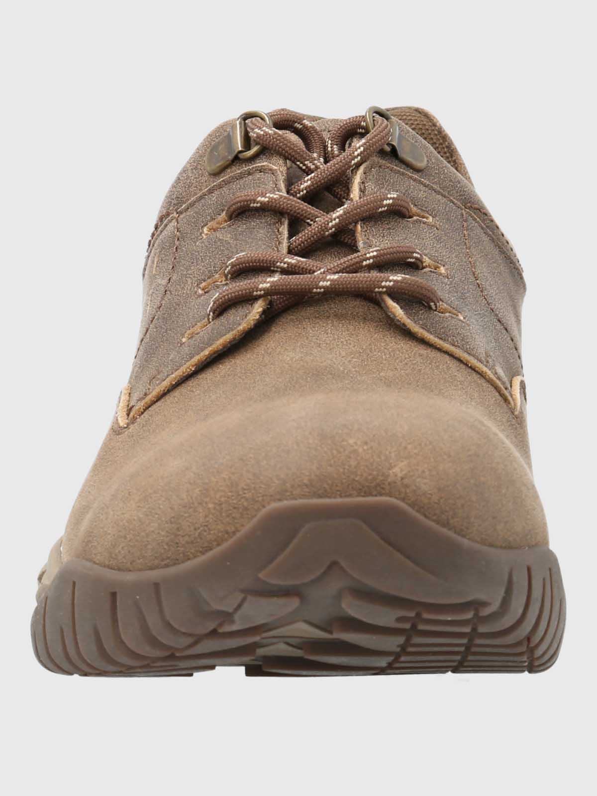 ZAPATILLA CUERO HOMBRE KURTH CAFE  HUSH PUPPIES - 4