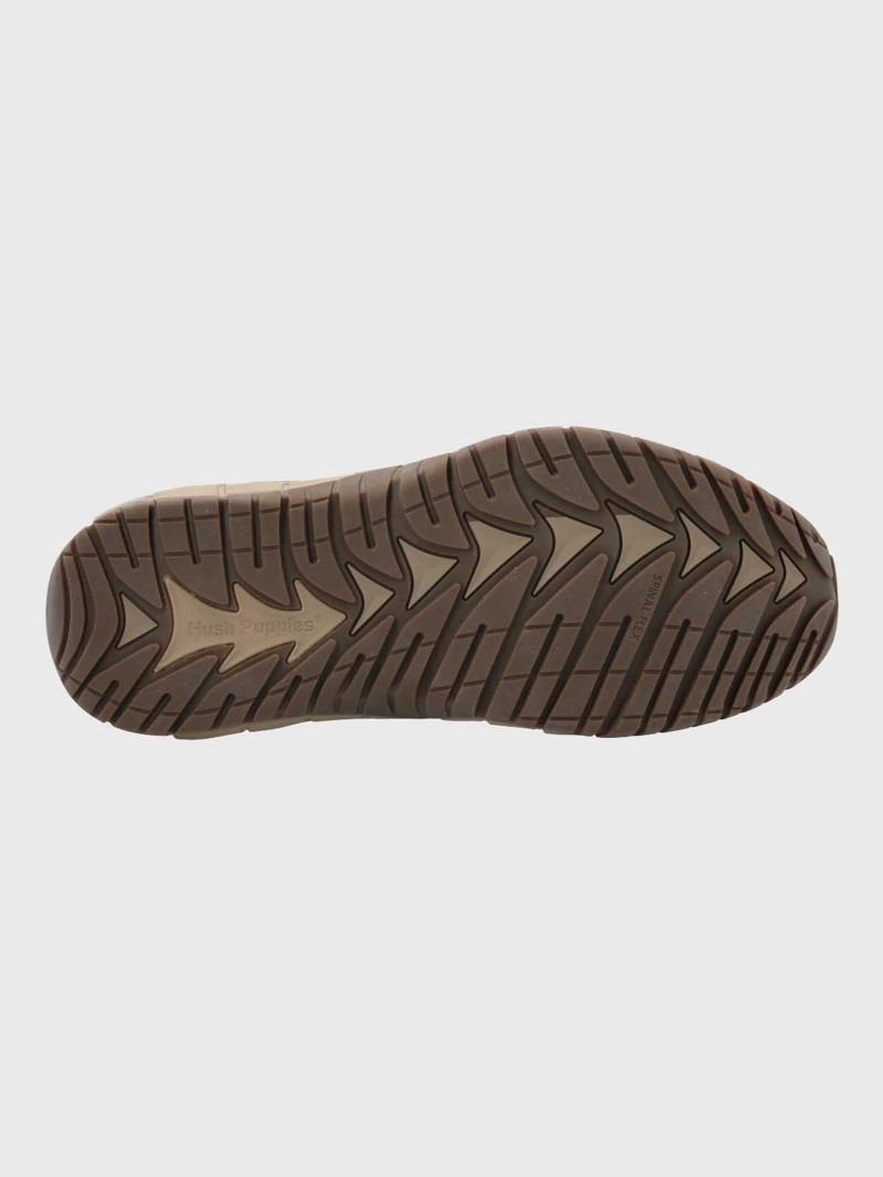 ZAPATILLA CUERO HOMBRE KURTH CAFE  HUSH PUPPIES - 8