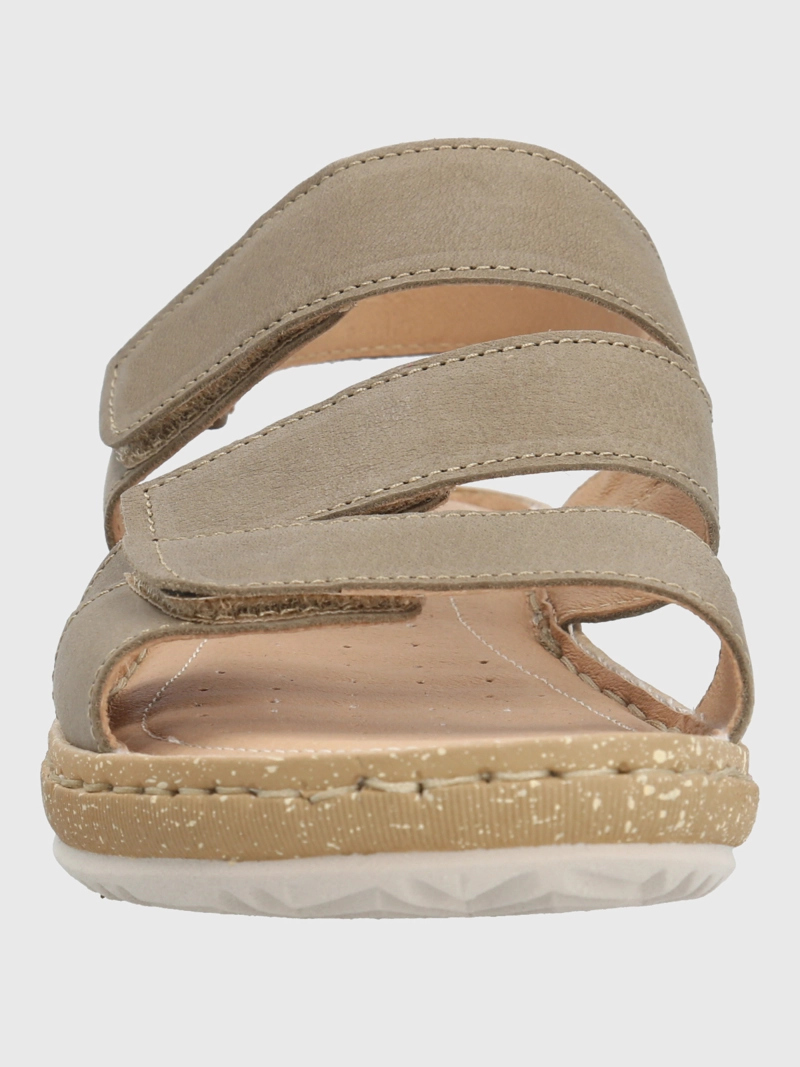SANDALIA CUERO MUJER APRICOT VERDE HUSH PUPPIES - 4