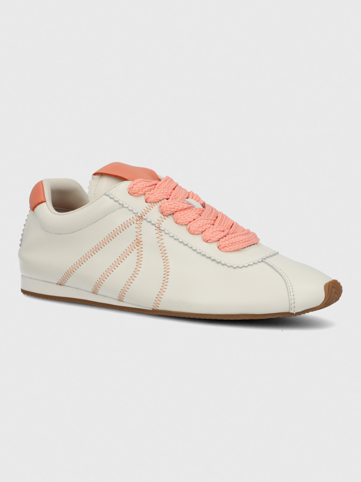 ZAPATILLA CUERO MUJER BONIK NARANJA HUSH PUPPIES - 1