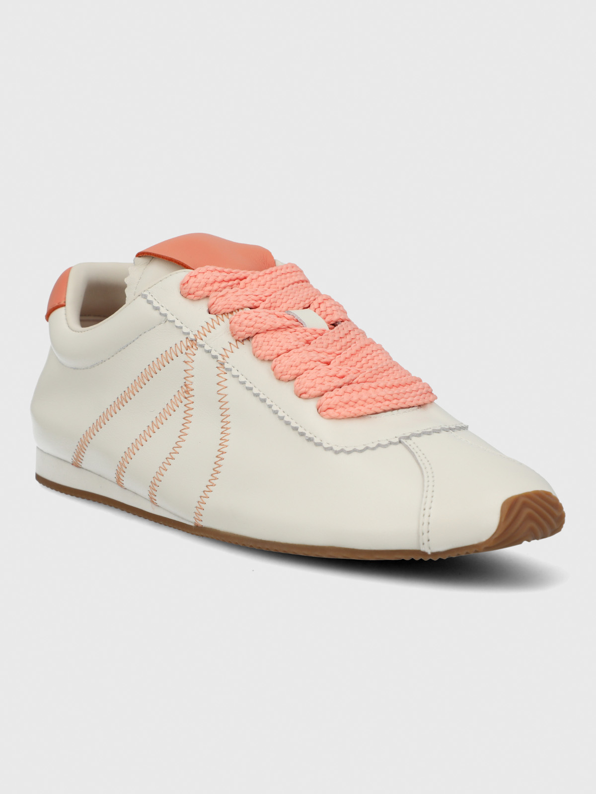 ZAPATILLA CUERO MUJER BONIK NARANJA HUSH PUPPIES - 2