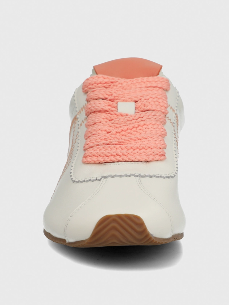 ZAPATILLA CUERO MUJER BONIK NARANJA HUSH PUPPIES - 5