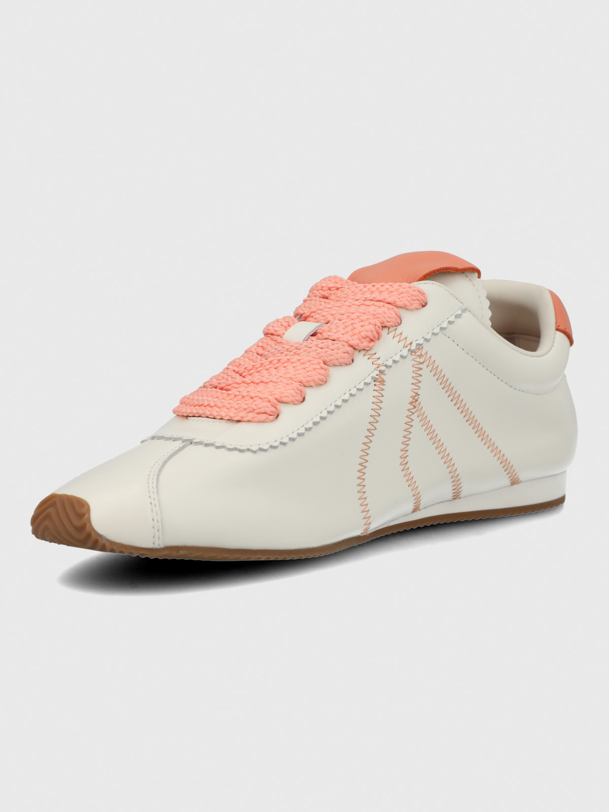 ZAPATILLA CUERO MUJER BONIK NARANJA HUSH PUPPIES - 6