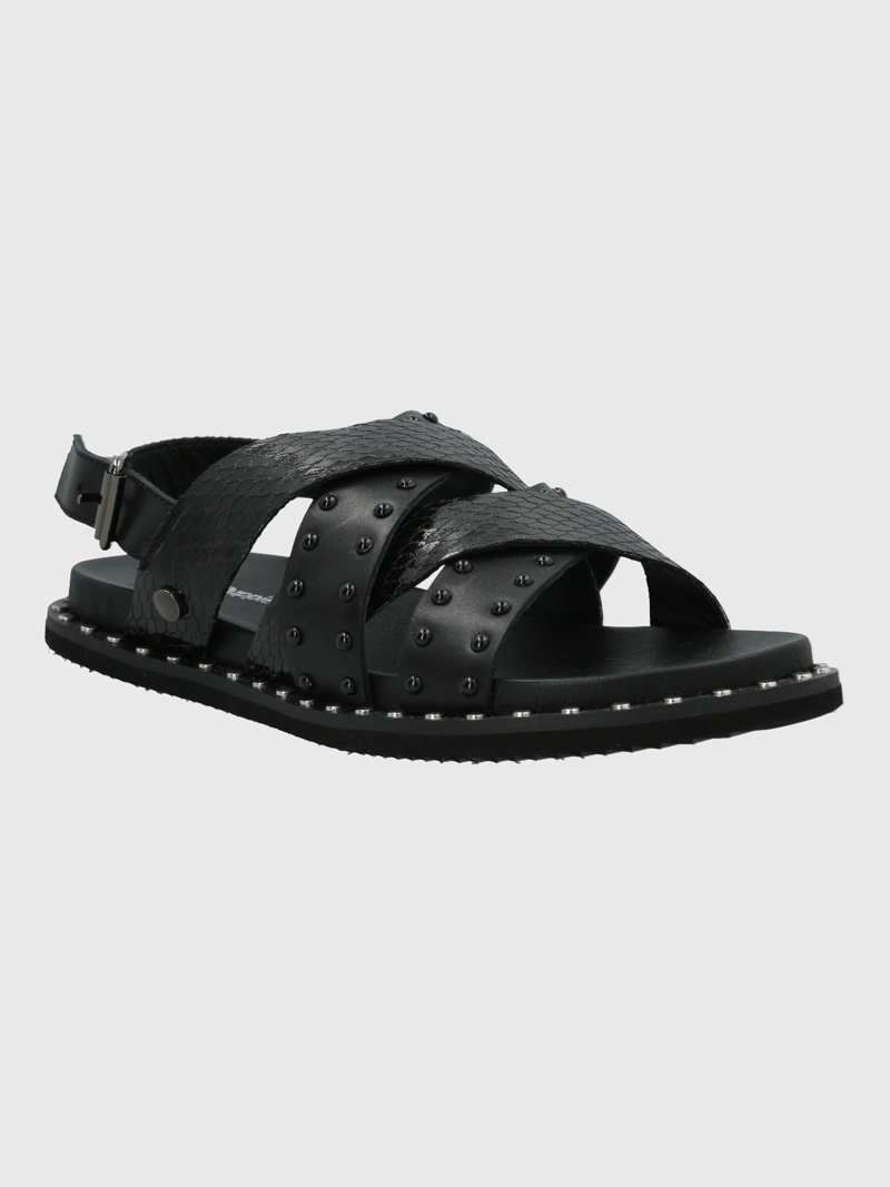 SANDALIA MARSELLA MUJER NEGRA HUSH PUPPIES - 1