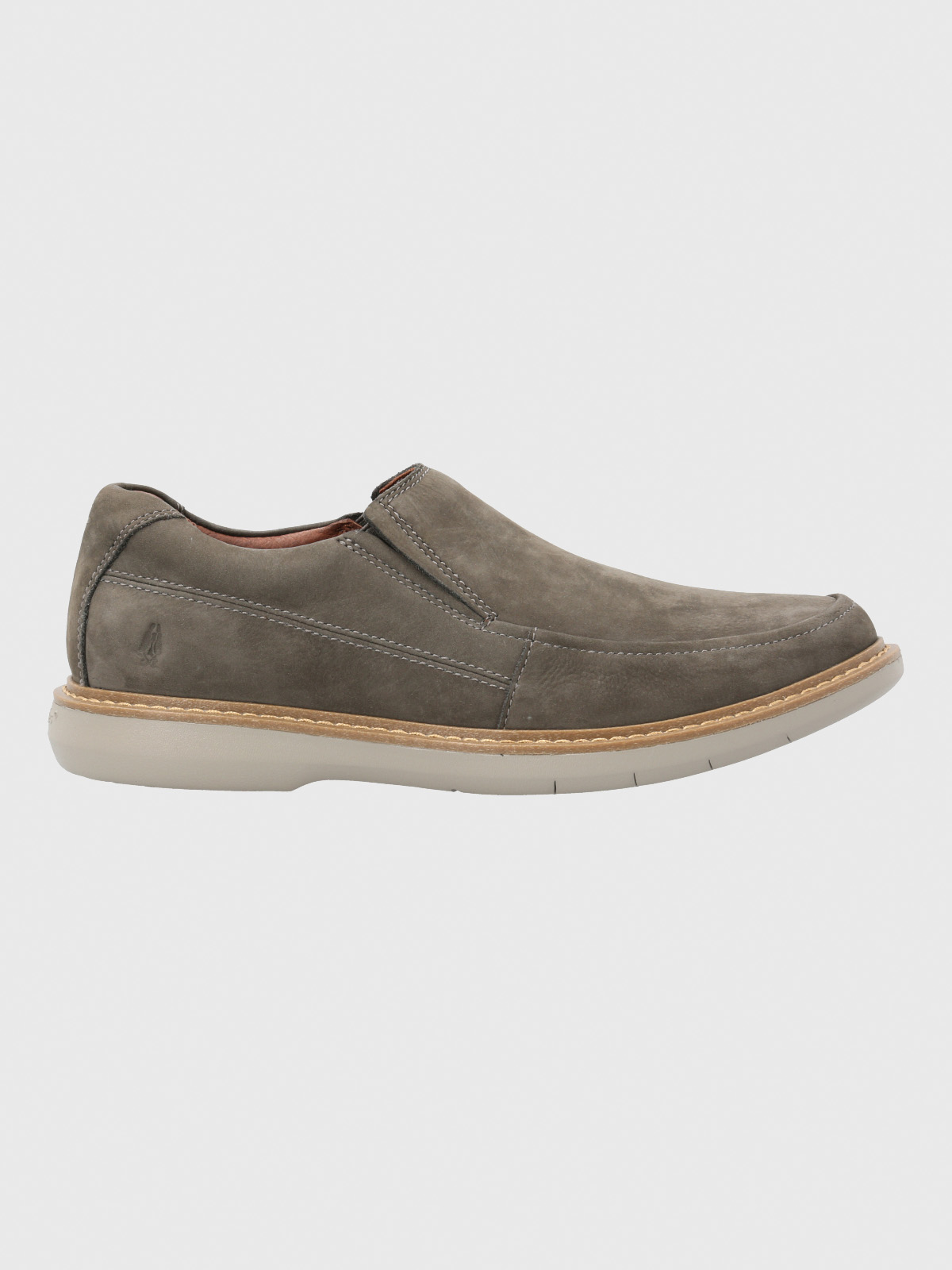 ZAPATO HOMBRE CUERO OREGON GRIS HUSH PUPPIES - 2