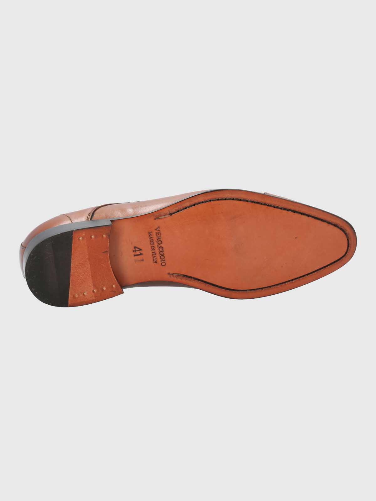 ZAPATO ITALIANO HOMBRE CUERO MORATI CAFE  HUSH PUPPIES - 8