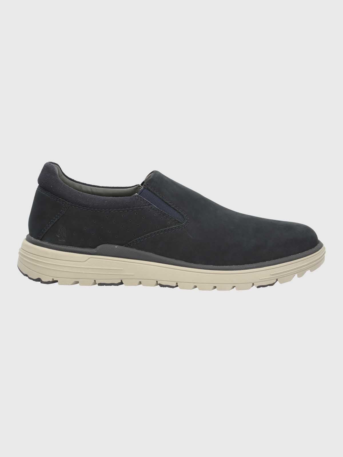 ZAPATO HOMBRE CUERO NOZZ AZUL HUSH PUPPIES - 2