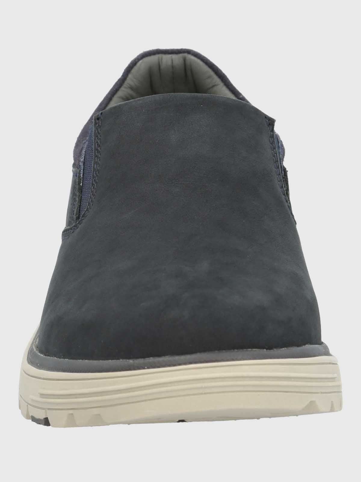 ZAPATO HOMBRE CUERO NOZZ AZUL HUSH PUPPIES - 4