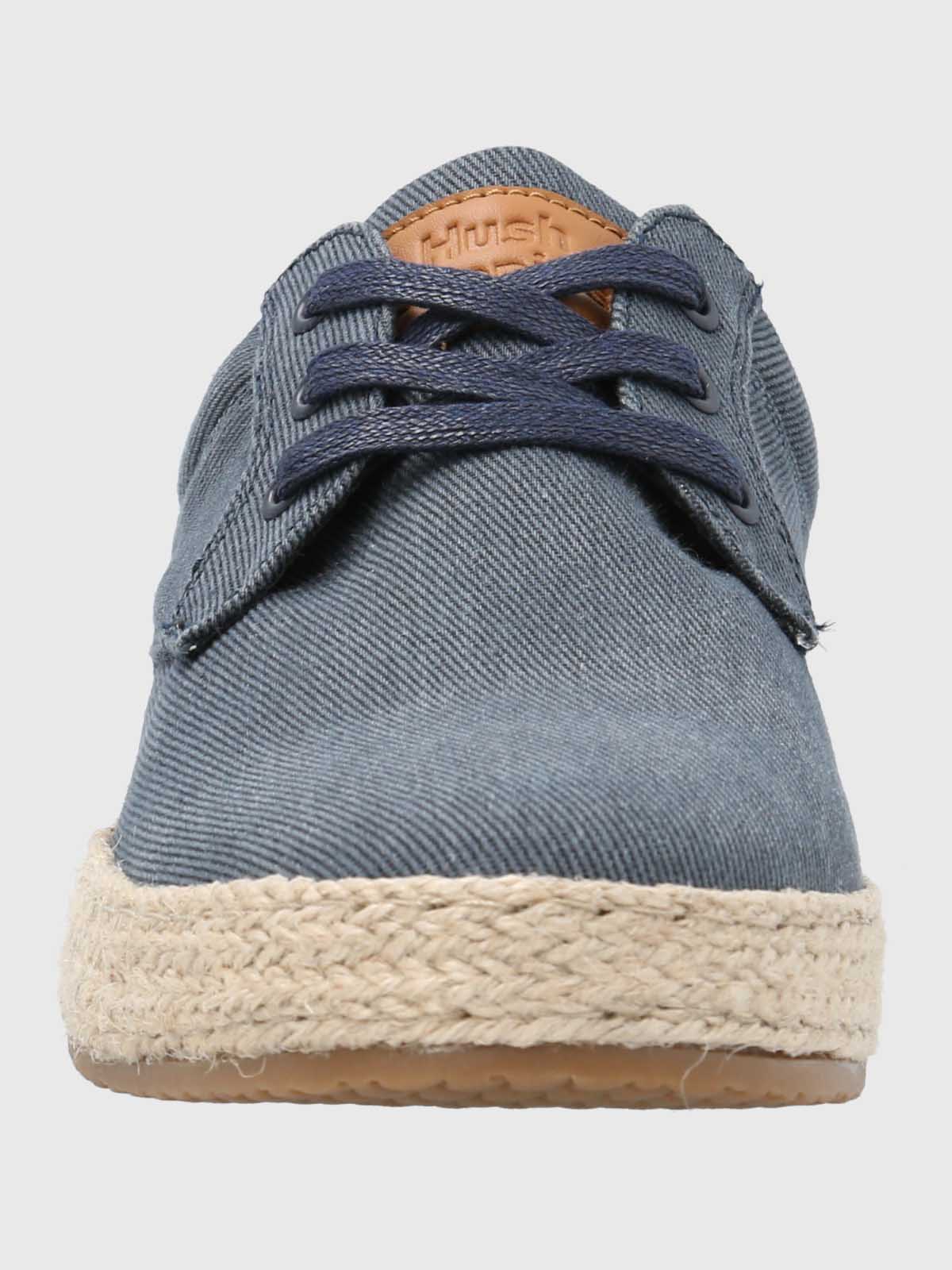 ZAPATILLA ALPARGATA HOMBRE BERNIE AZUL HUSH PUPPIES - 4
