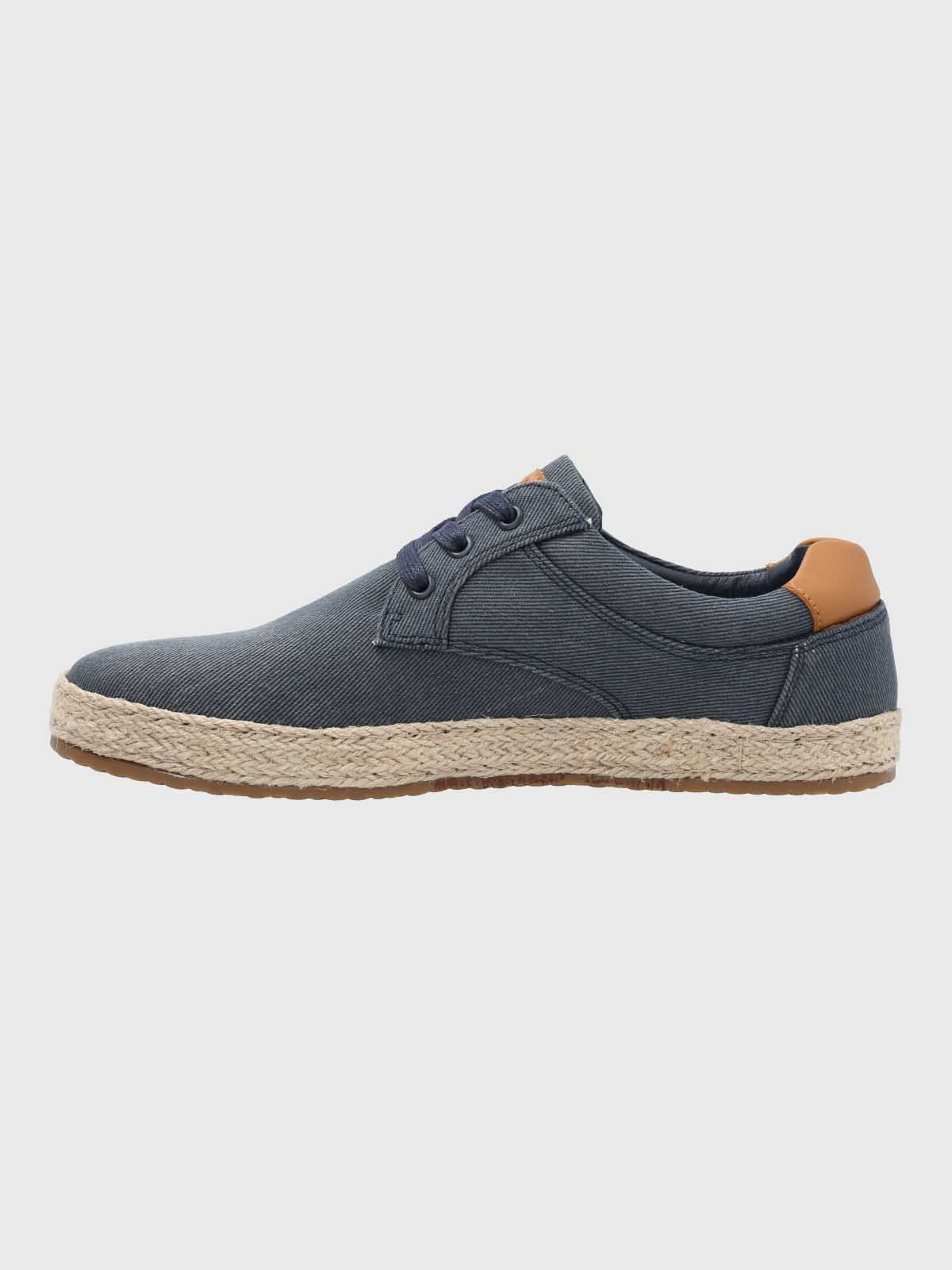ZAPATILLA ALPARGATA HOMBRE BERNIE AZUL HUSH PUPPIES - 6