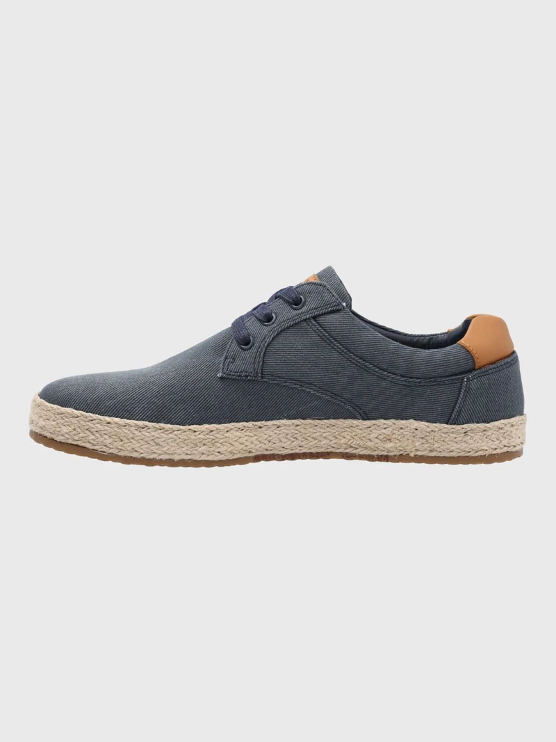 ZAPATILLA ALPARGATA HOMBRE BERNIE AZUL HUSH PUPPIES - 6