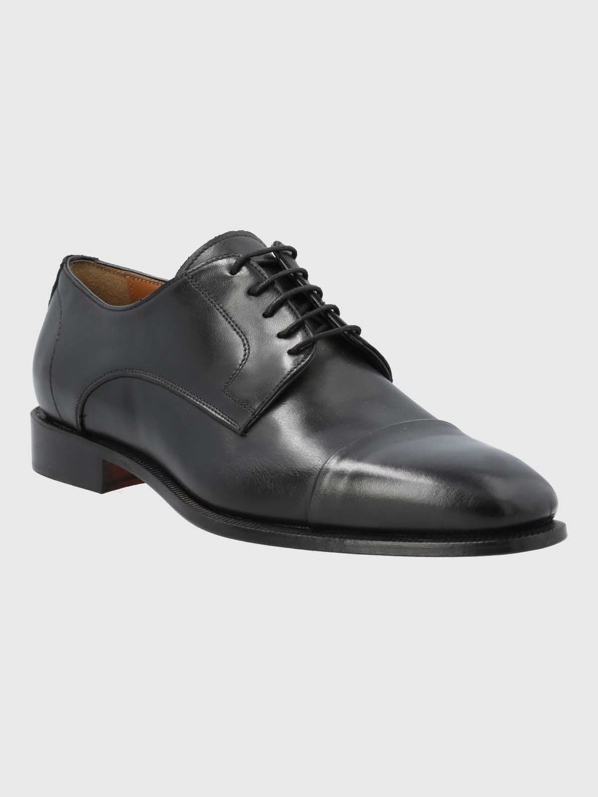 ZAPATO ITALIANO HOMBRE CUERO MORATIINEGRO HUSH PUPPIES - 1
