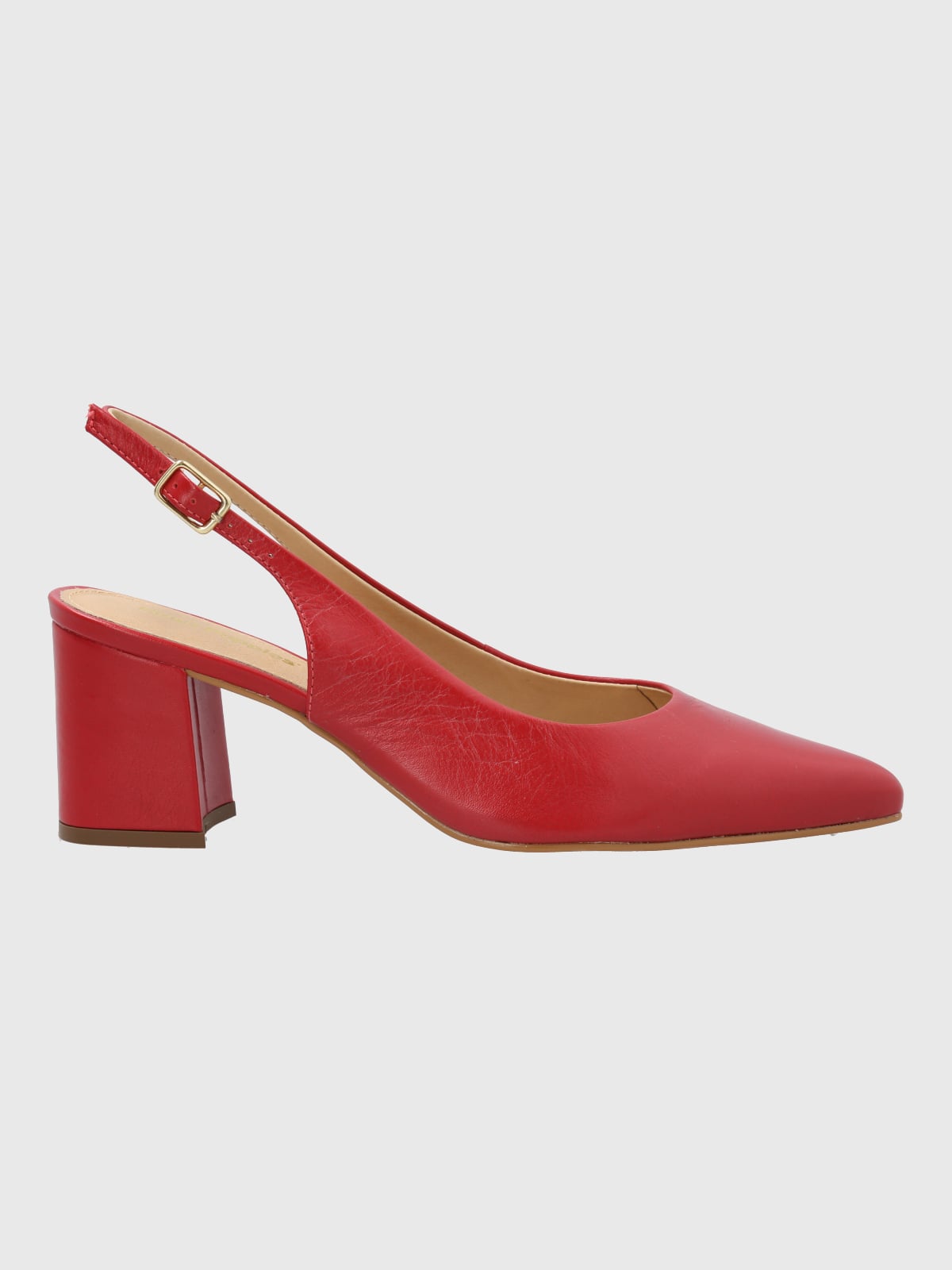 ZAPATO VESTIR MUJER CUERO DEBBIA ROJO HUSH PUPPIES - 2