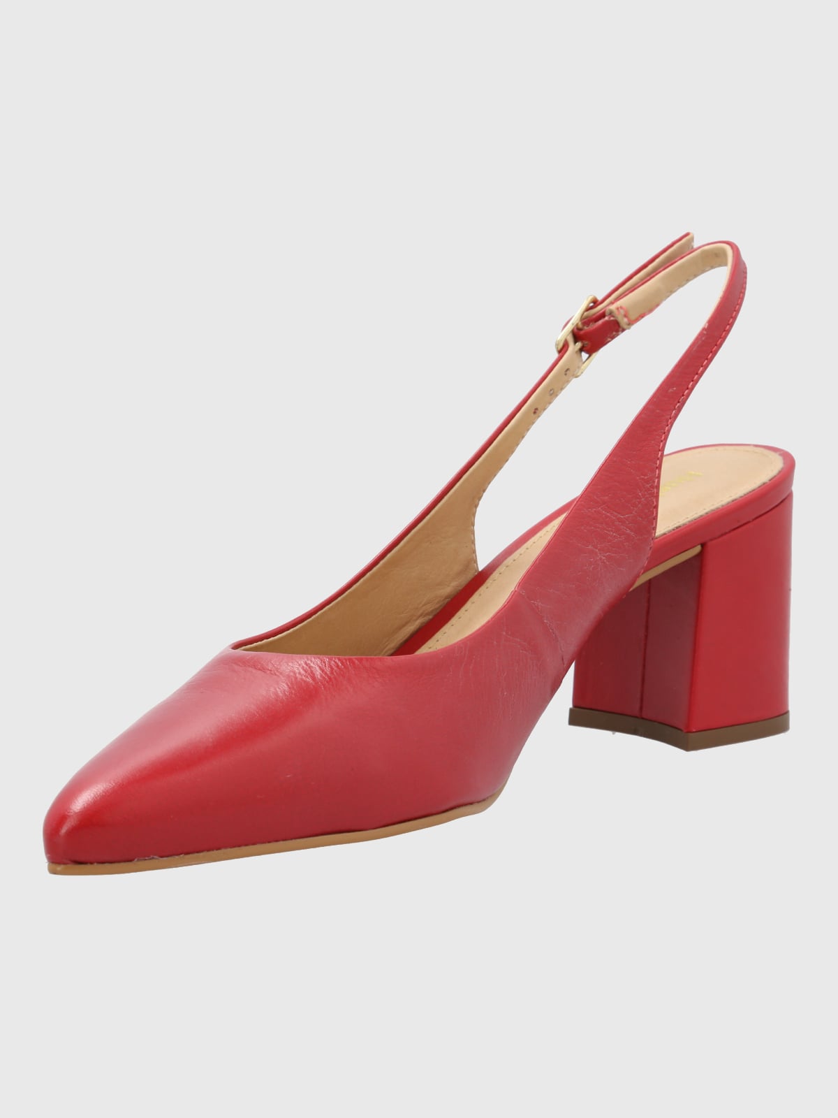 ZAPATO VESTIR MUJER CUERO DEBBIA ROJO HUSH PUPPIES - 5
