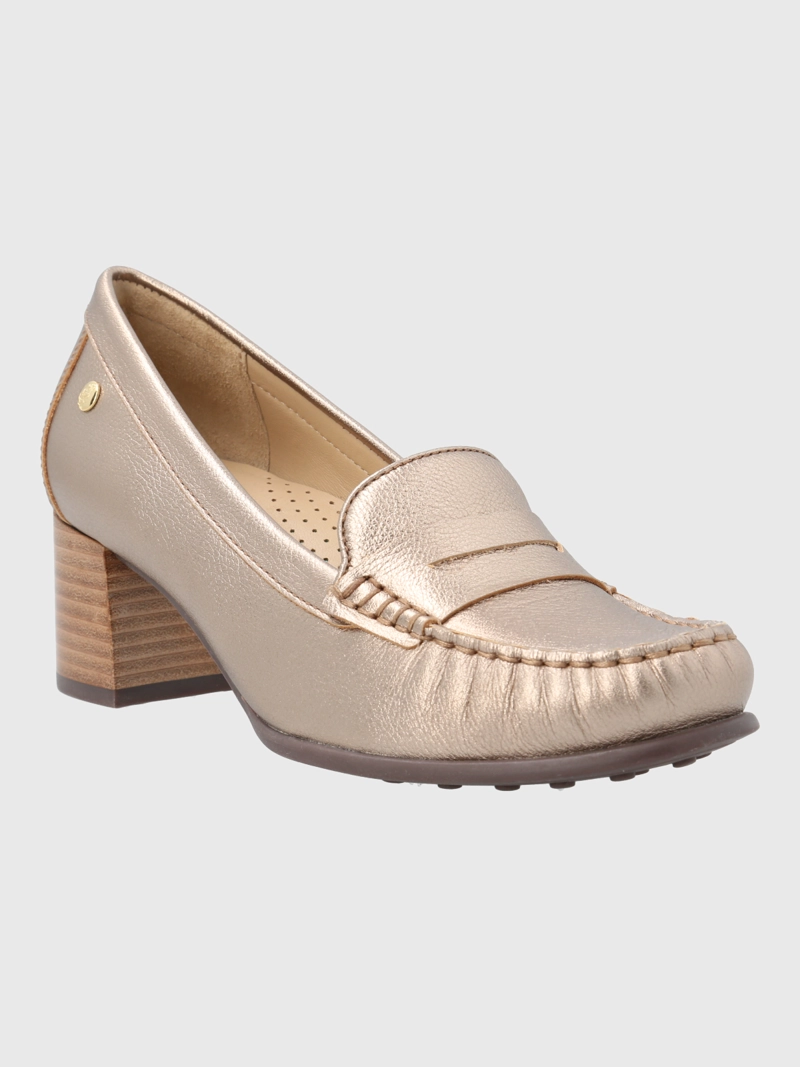 ZAPATO CUERO MUJER CARDI METALIZADO HUSH PUPPIES - 1