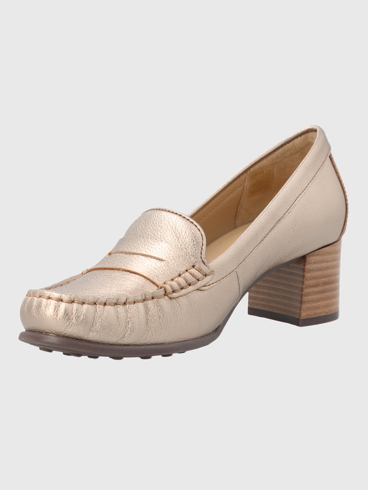 ZAPATO CUERO MUJER CARDI METALIZADO HUSH PUPPIES - 5