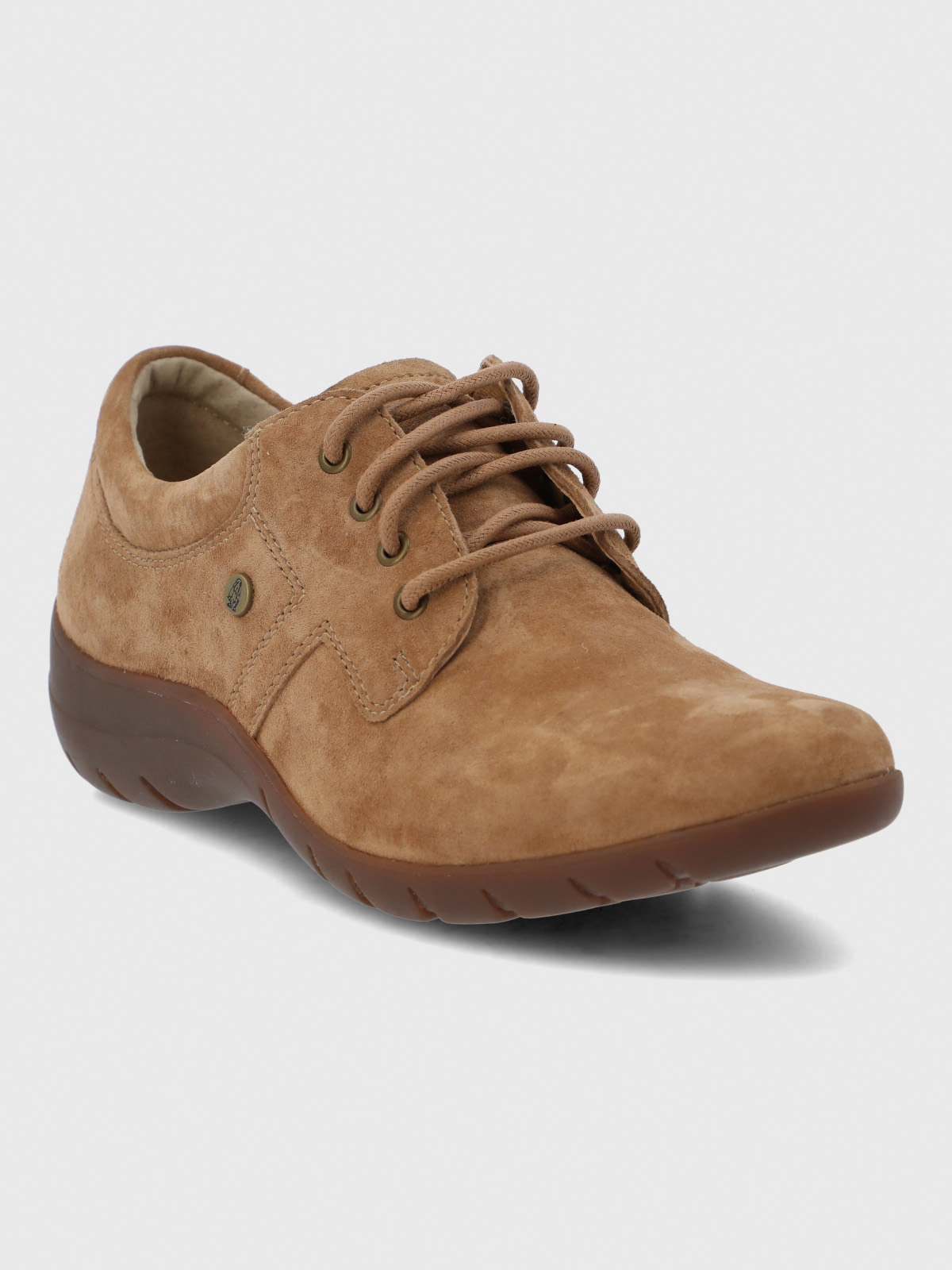 ZAPATO CUERO MUJER ROJAM CAFE  HUSH PUPPIES - 2