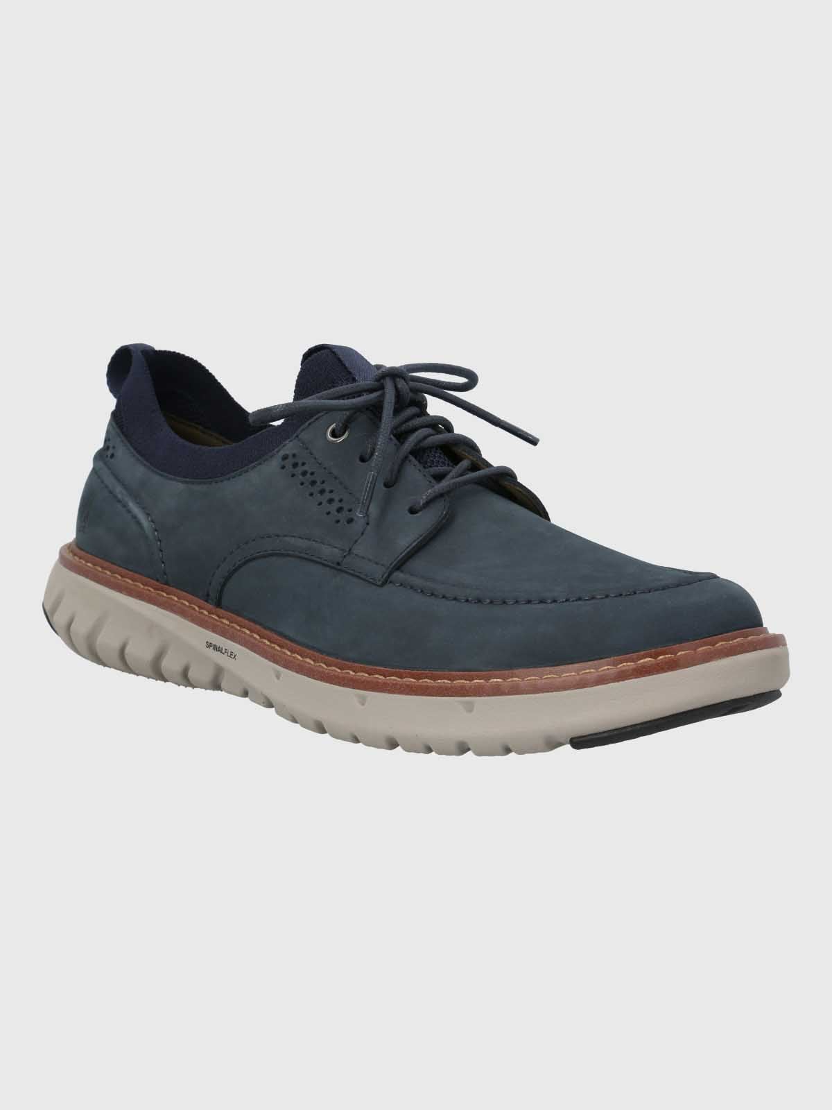 ZAPATO CUERO HOMBRE SMART LACEUP AZUL HUSH PUPPIES - 1